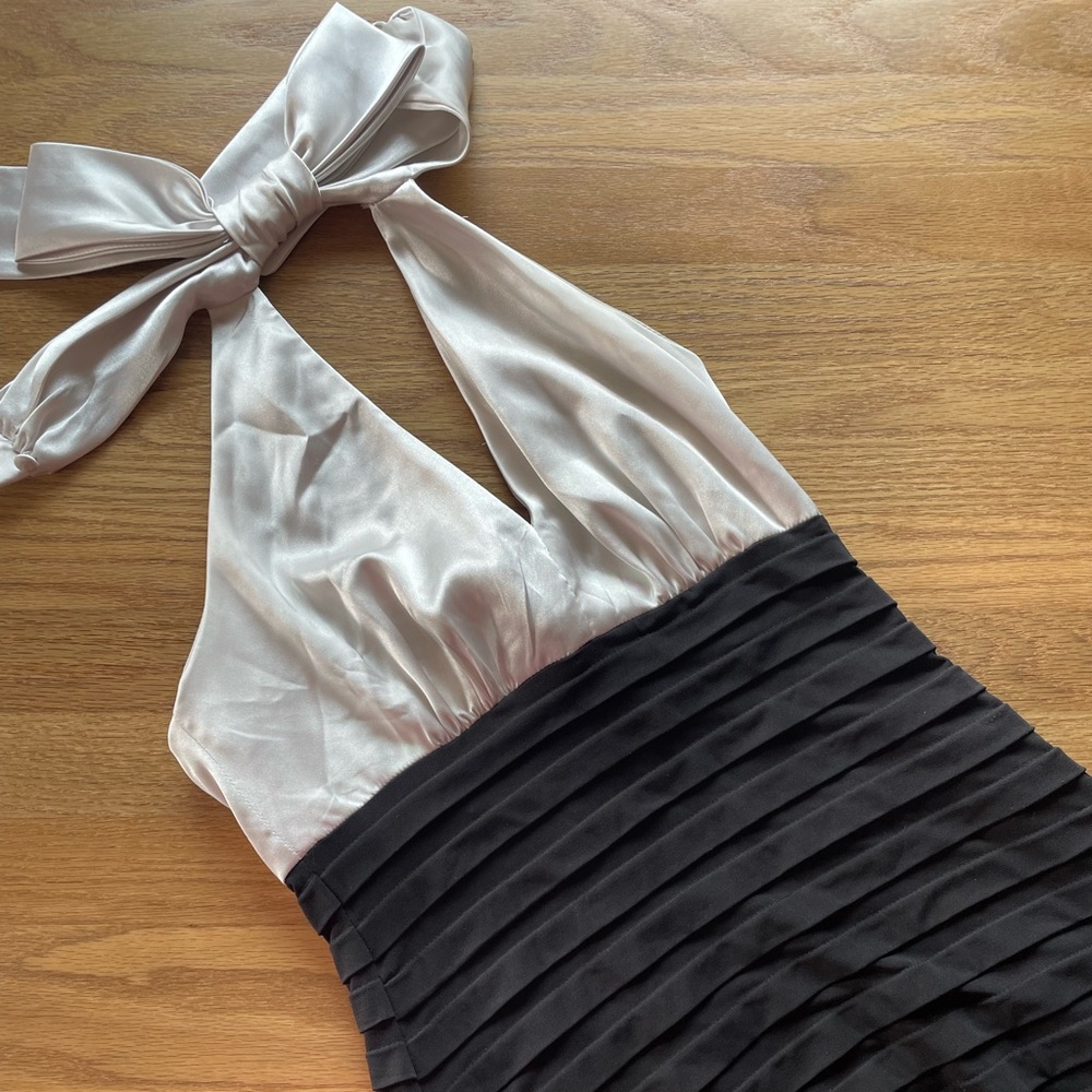 Maggie London Halter, Backless Dress